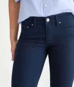 Seriously Stretchy Mid-Rise Straight Uniform Pants