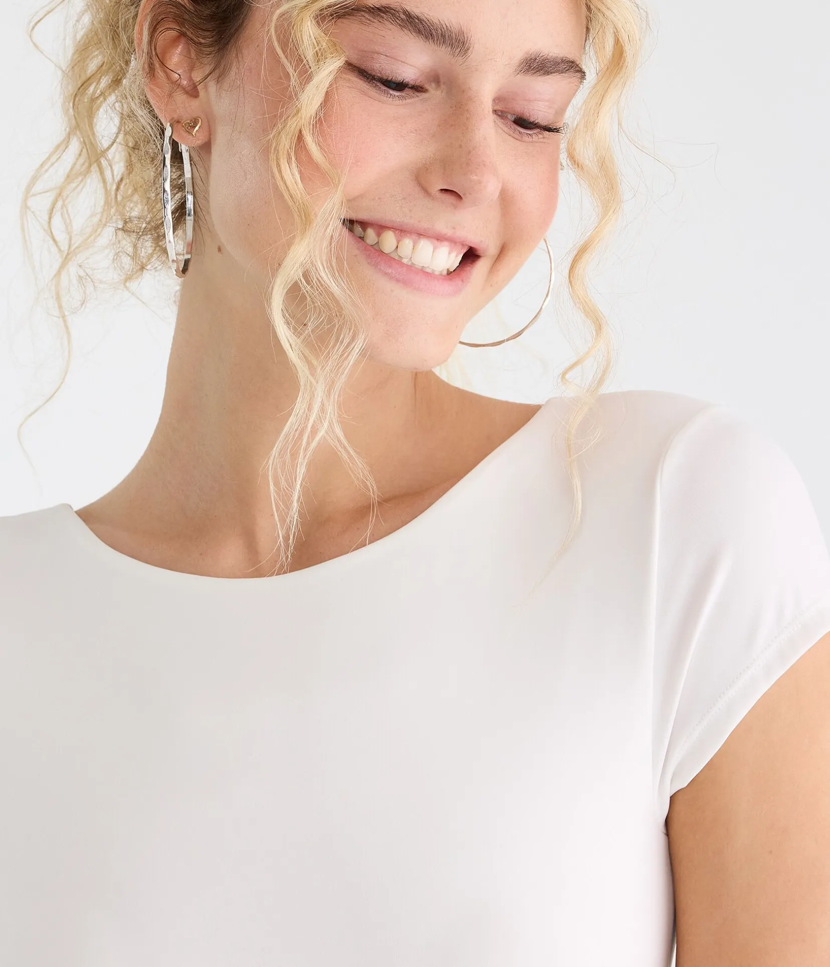 Short Sleeve Buttery Soft Crew Bodysuit