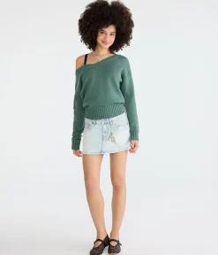 Slouchy V-Neck Sweater