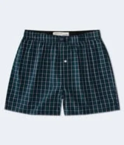 Small Plaid 4" Woven Boxers