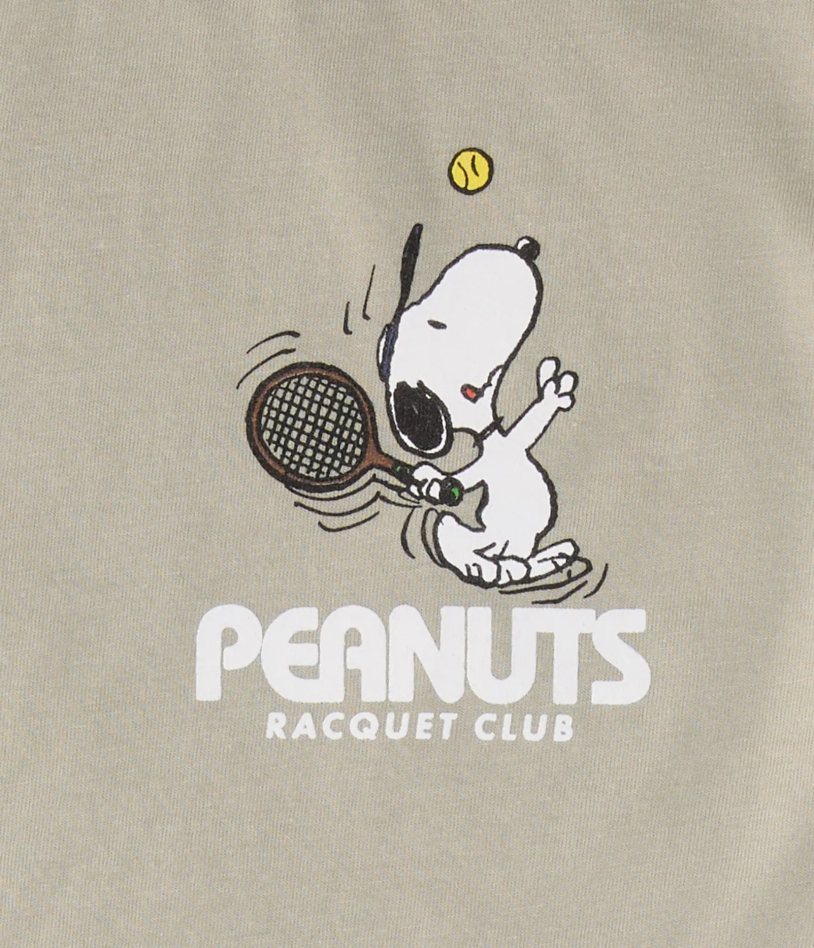 Snoopy Tennis Ace Relaxed Graphic Tee