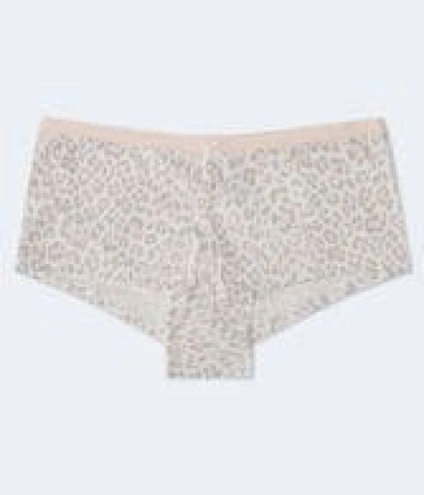 Snow Leopard Print Boyshort