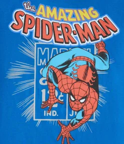 Spider-Man Hanging Out Relaxed Graphic Tee