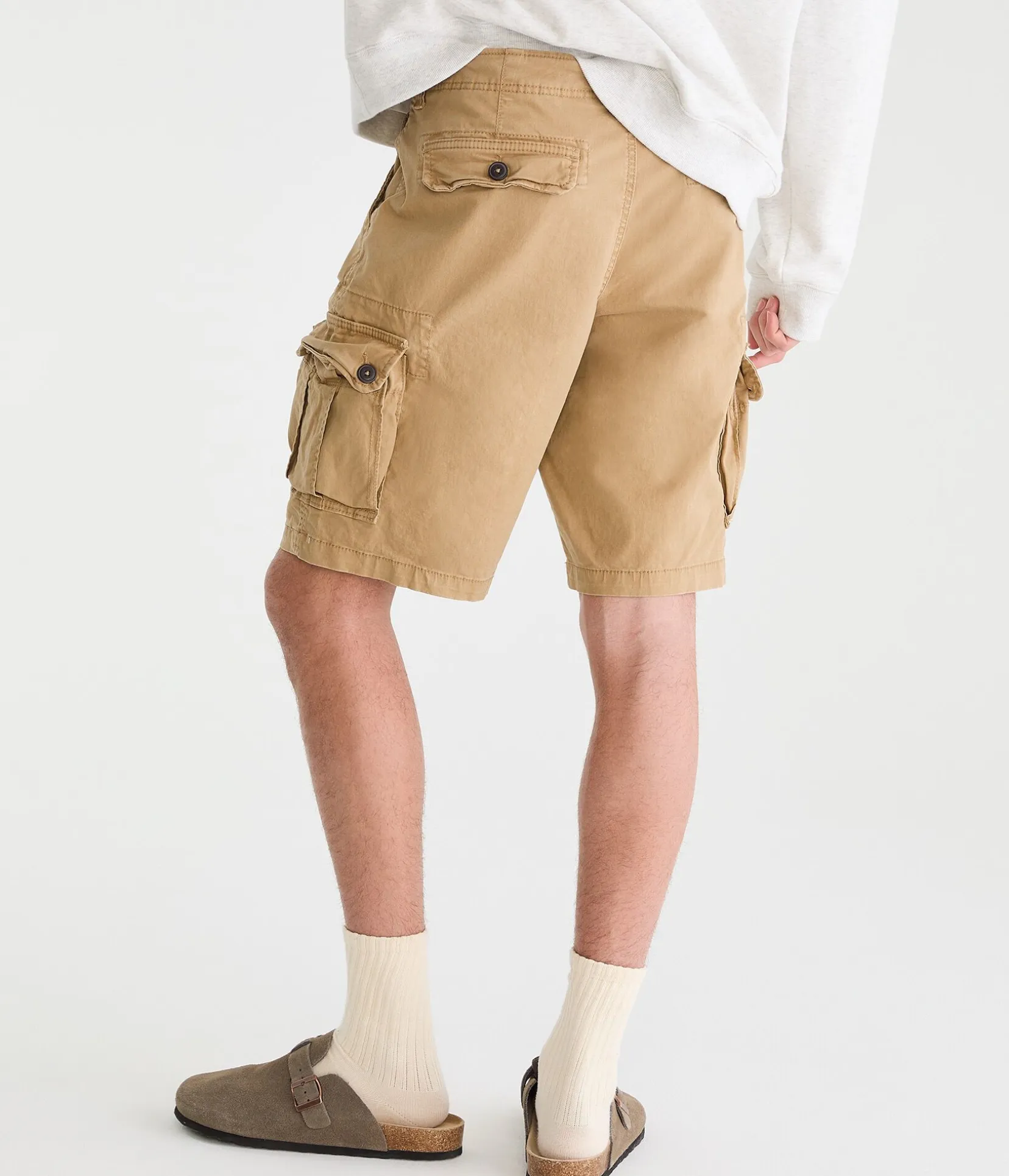 Stretch Twill Cargo Shorts 10"