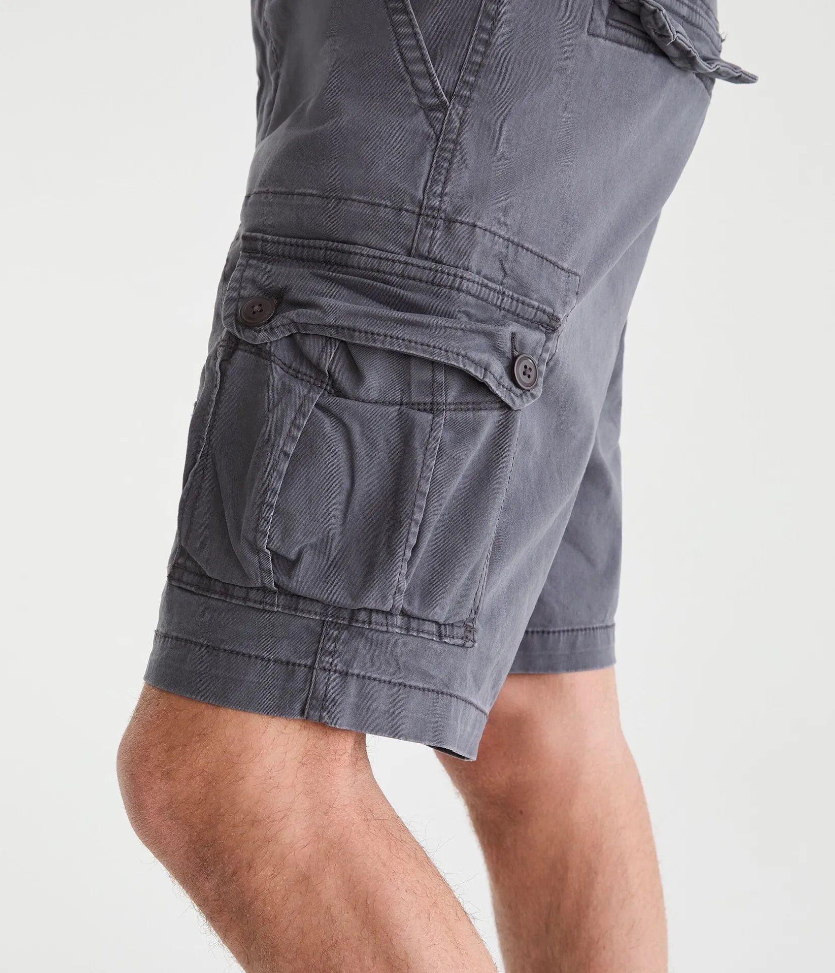 Stretch Twill Cargo Shorts 10"