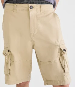Stretch Twill Cargo Shorts 10"