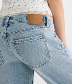 Super Low-Rise Baggy Wide Leg Jean