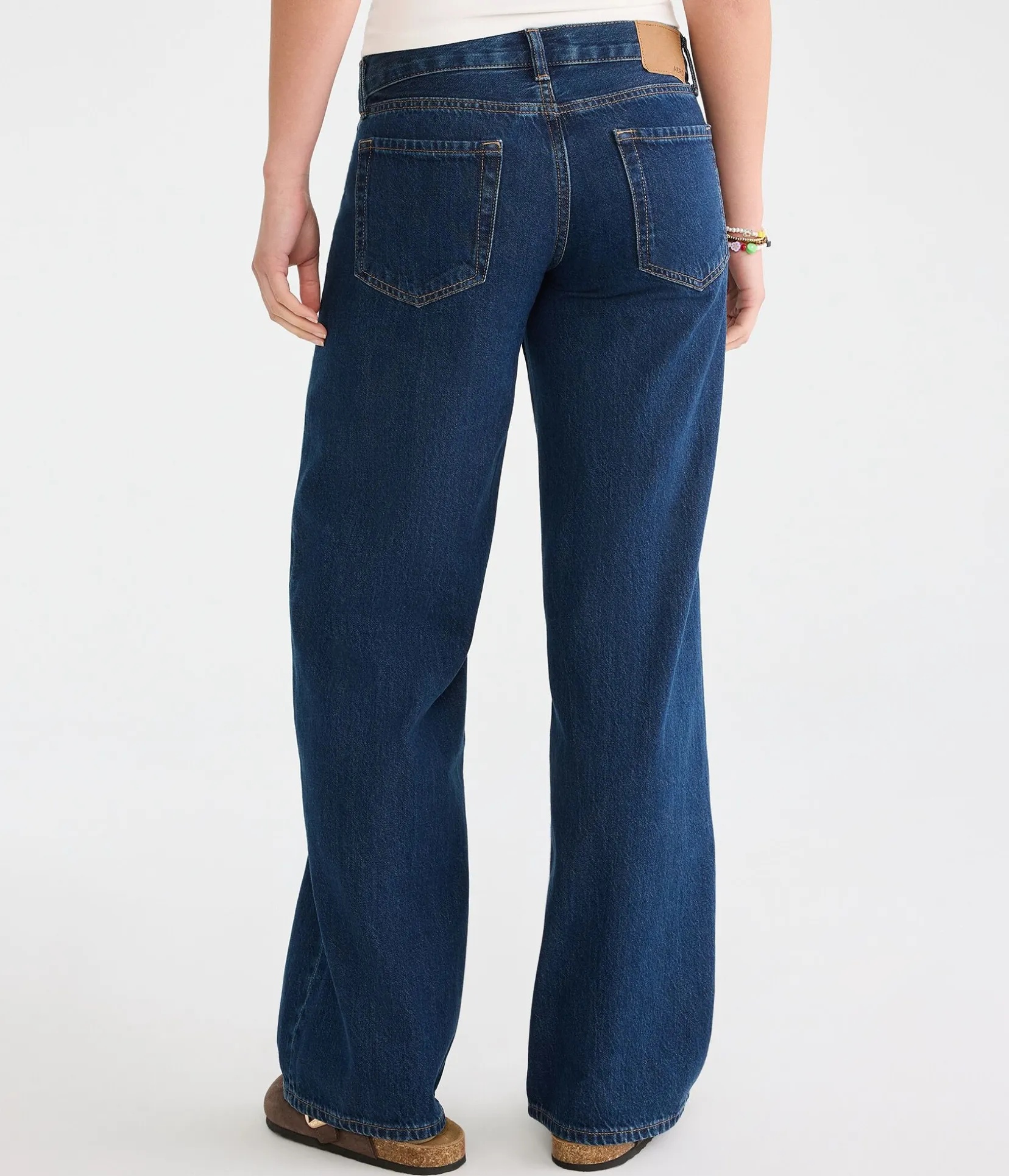 Super Low-Rise Baggy Wide Leg Jean