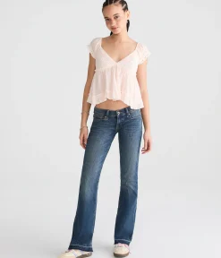 Super Low-Rise Bootcut Jean