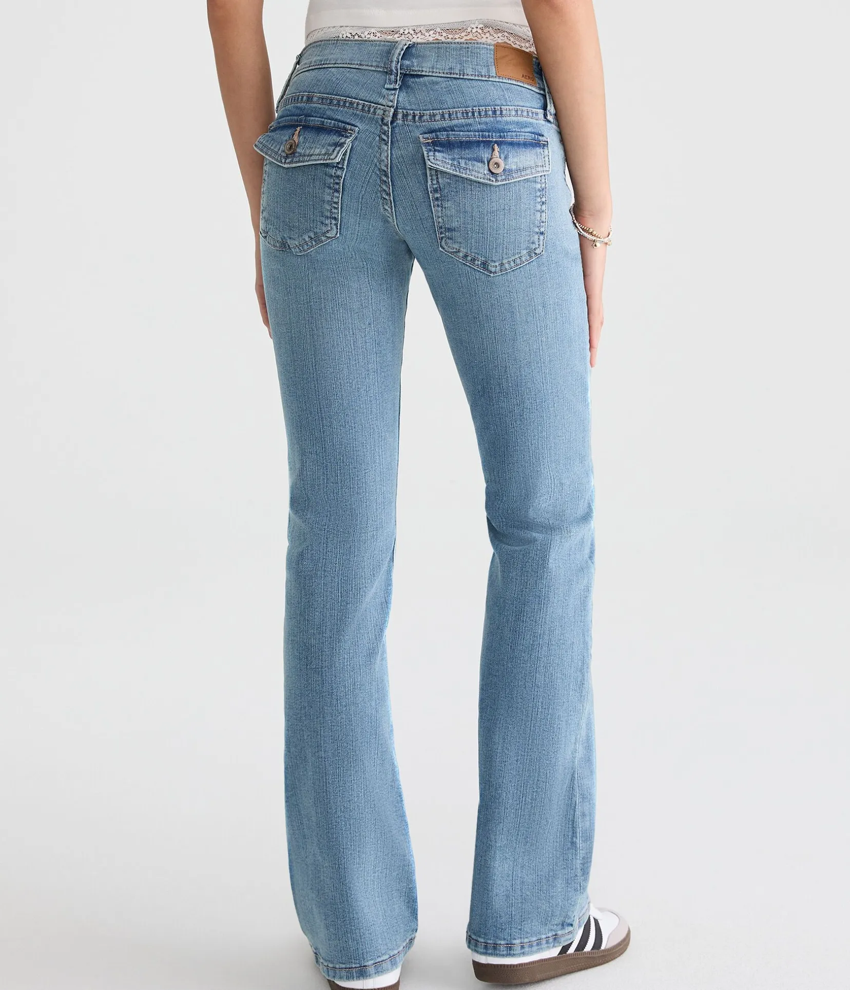 Super Low-Rise Bootcut Jean