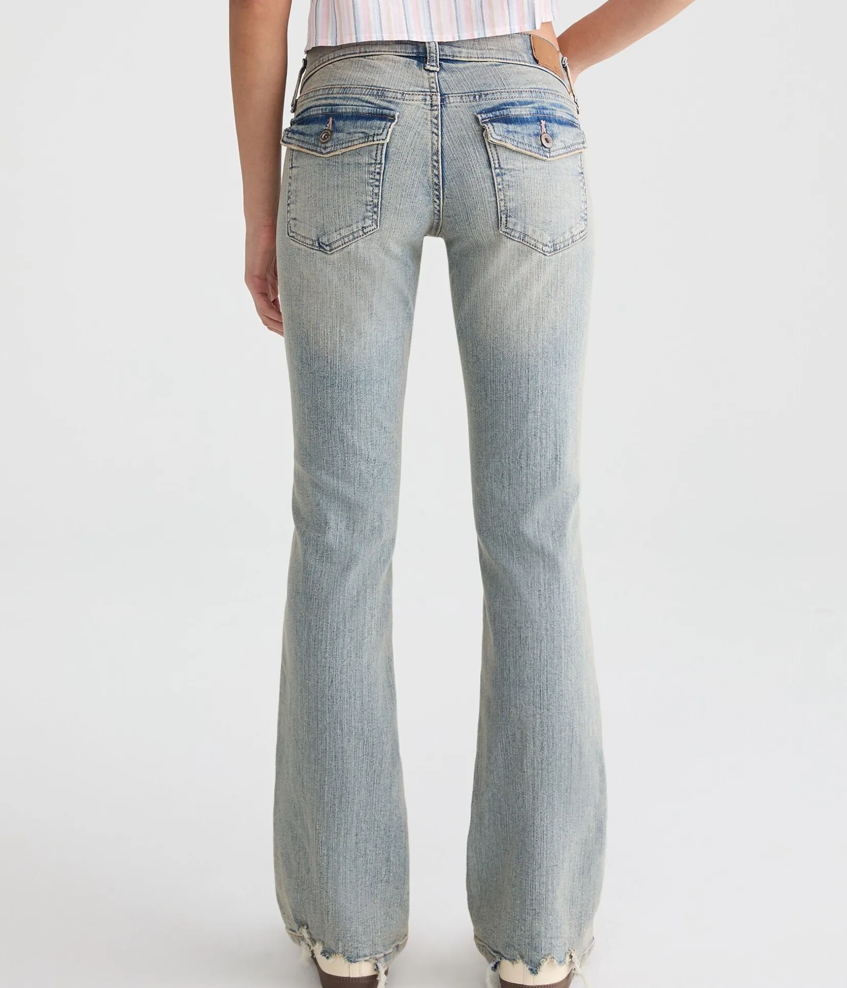 Super Low-Rise Bootcut Jean
