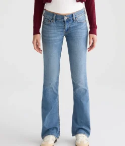 Super Low-Rise Bootcut Star Pocket Jean