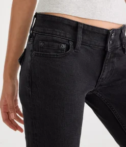 Super Low-Rise Flare Jean