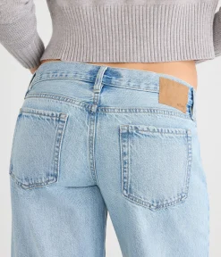 Super Low-Rise Ultra Wide Leg Jean