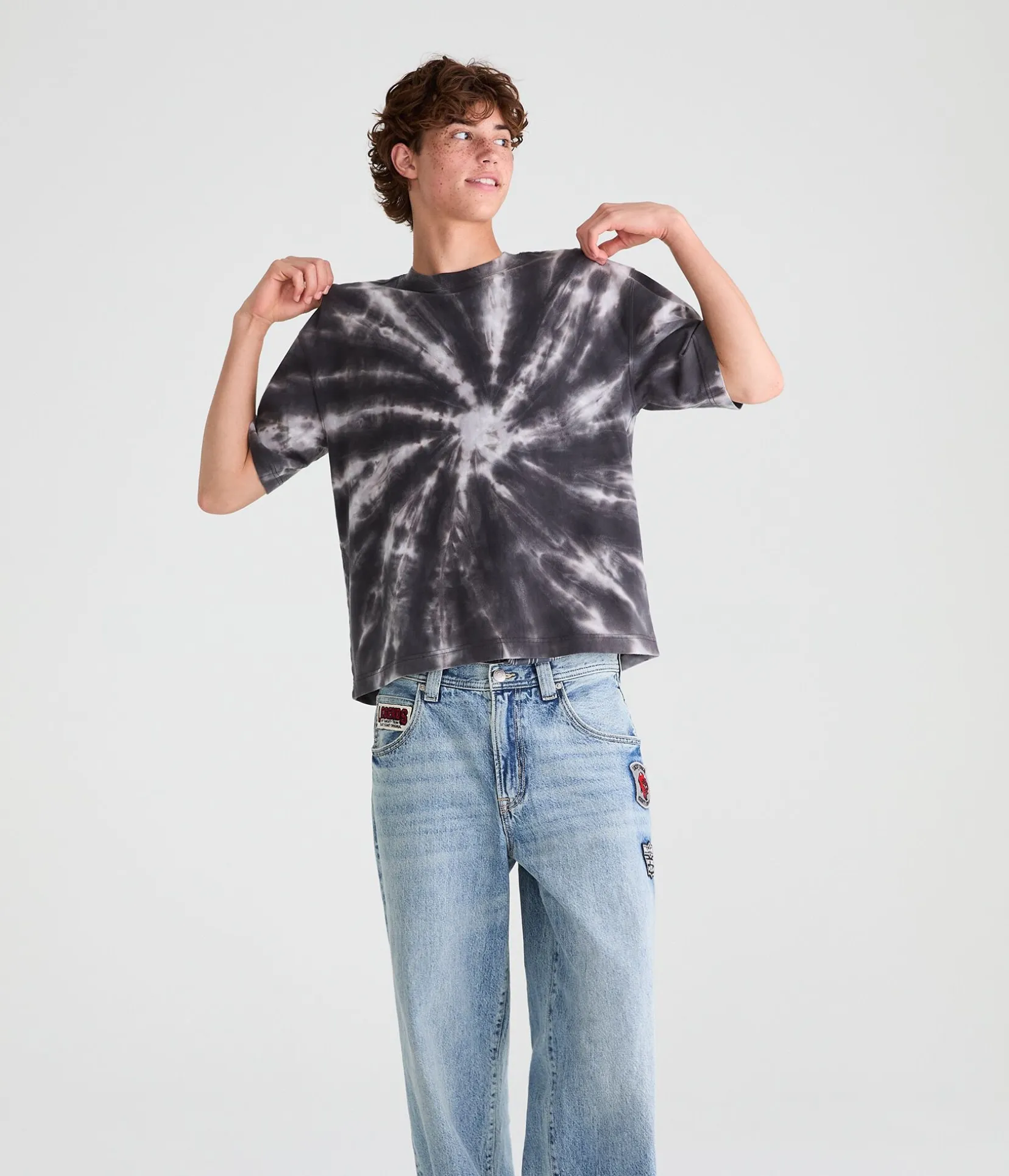 Tie-Dye Heavyweight Boxy Crew Tee