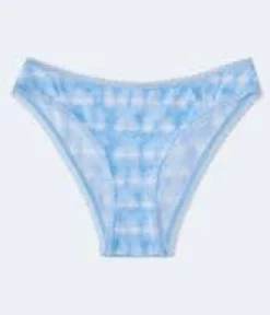 Tie-Dye Lace-Trim Cheeky