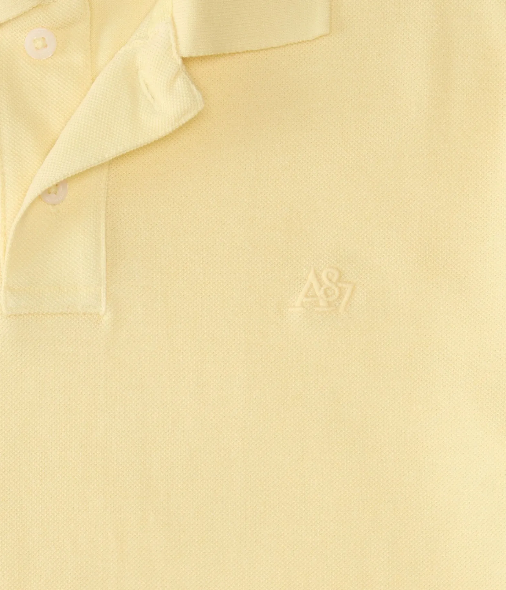 Tonal A87 Logo Piqué Polo