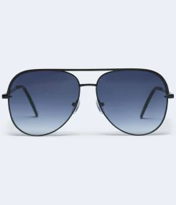 Tonal Aviator Sunglasses