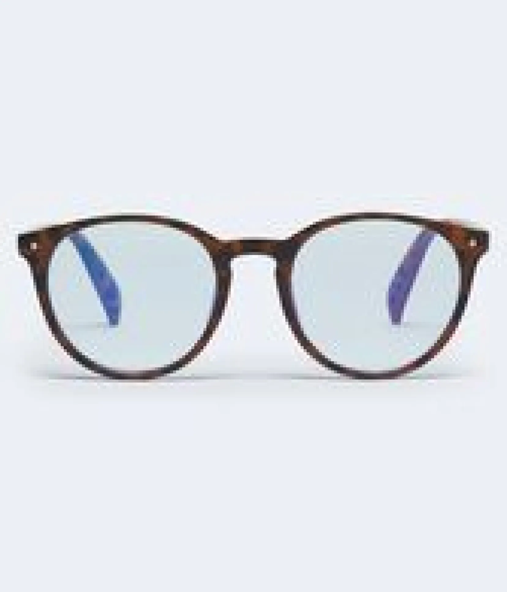 Tortoiseshell Round Blue Light Glasses