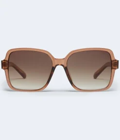 Translucent Square Sunglasses