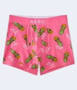 Tropic Pineapple 4.5" Knit Boxer Briefs