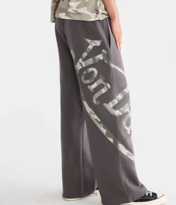 Von Dutch Camo Skull Bootcut Sweatpants