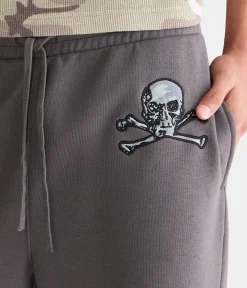 Von Dutch Camo Skull Bootcut Sweatpants