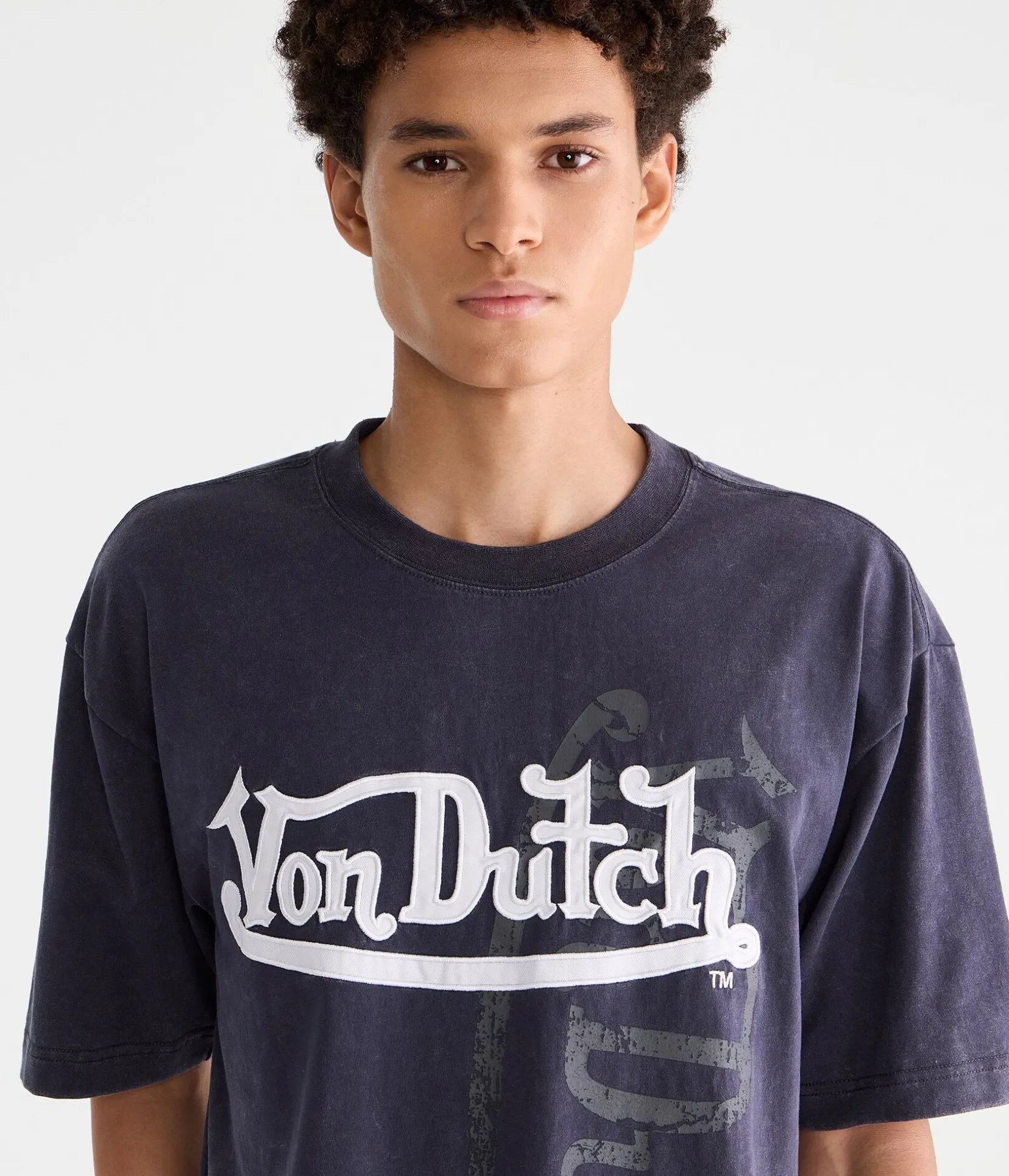Von Dutch Echo Appliqué Graphic Tee