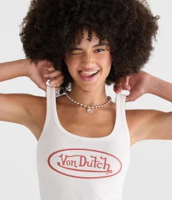 Von Dutch Logo Tank Top