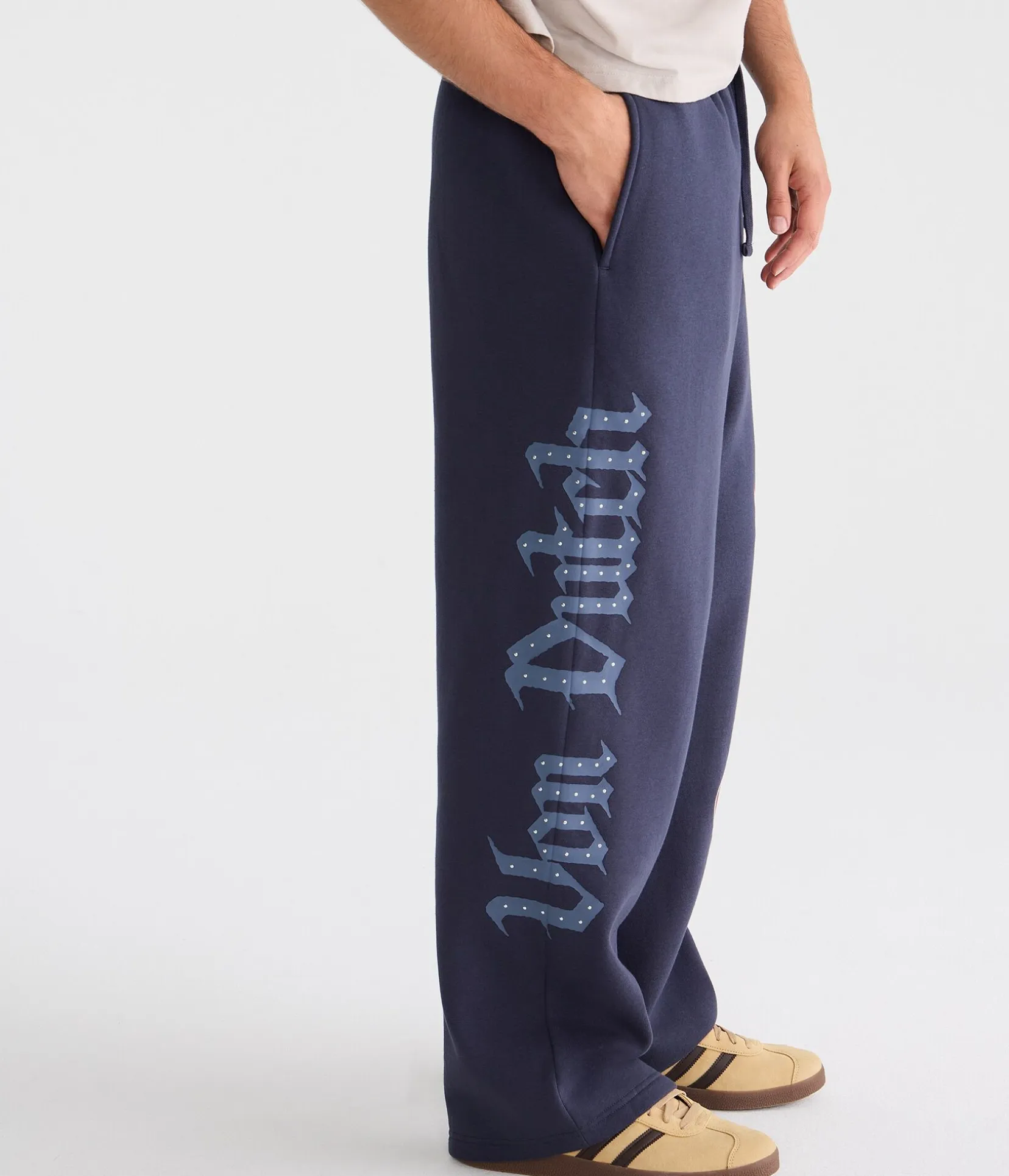 Von Dutch Patches Baggy Sweatpants