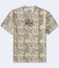 West Coast Choppers Forest Camo Graphic Tee