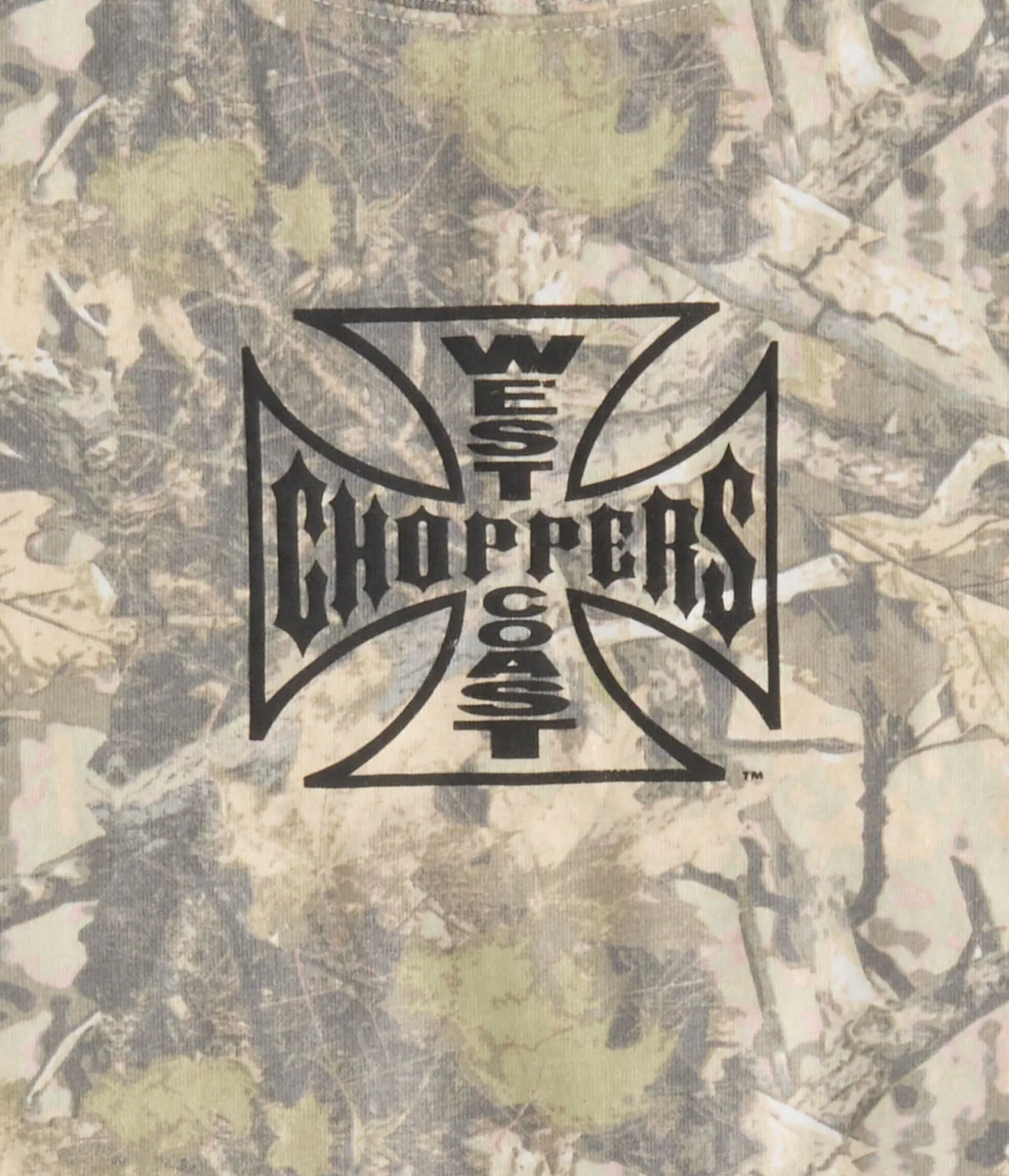 West Coast Choppers Forest Camo Graphic Tee
