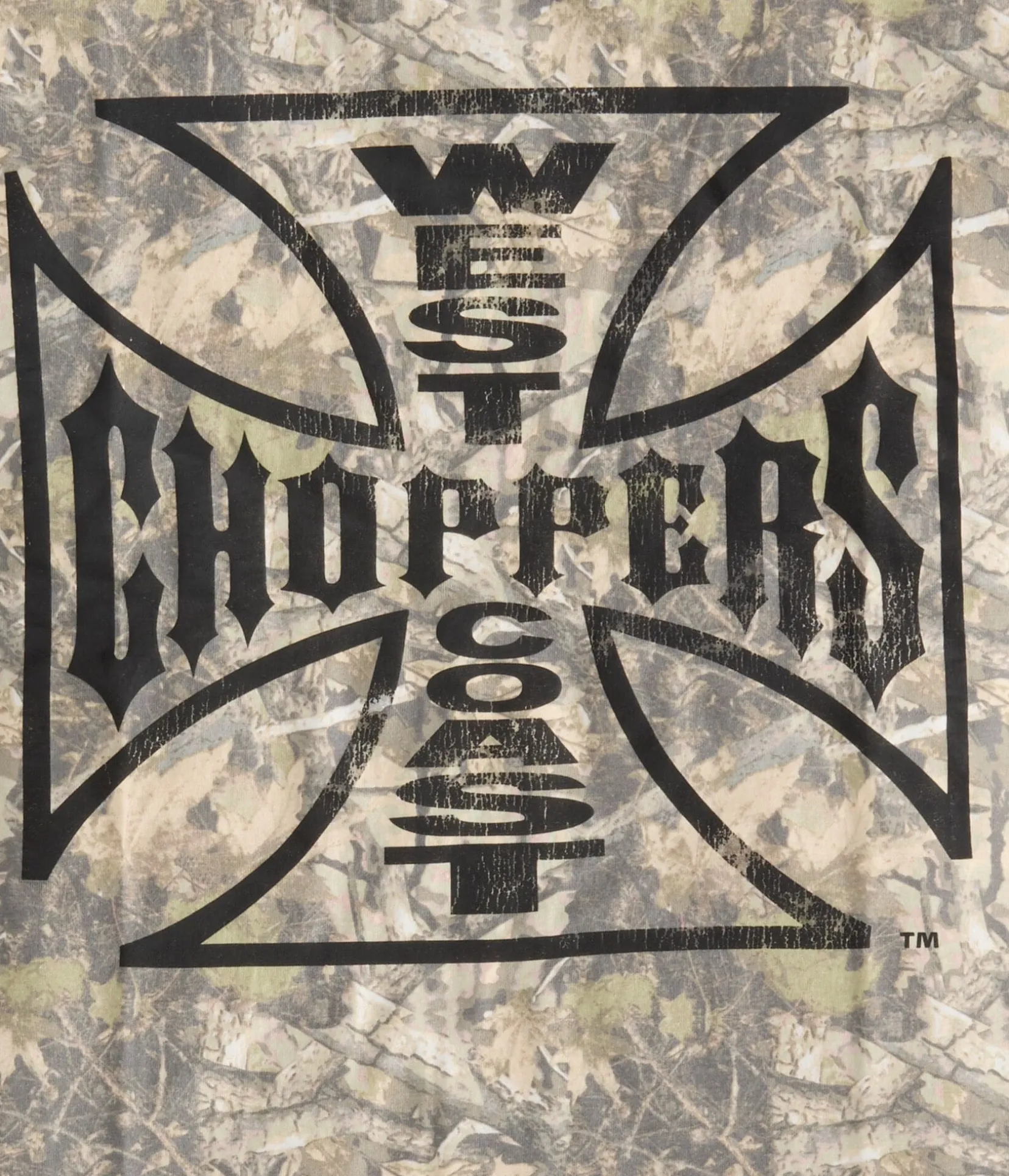 West Coast Choppers Forest Camo Graphic Tee