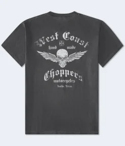 West Coast Choppers Skull Relaxed Graphic Tee