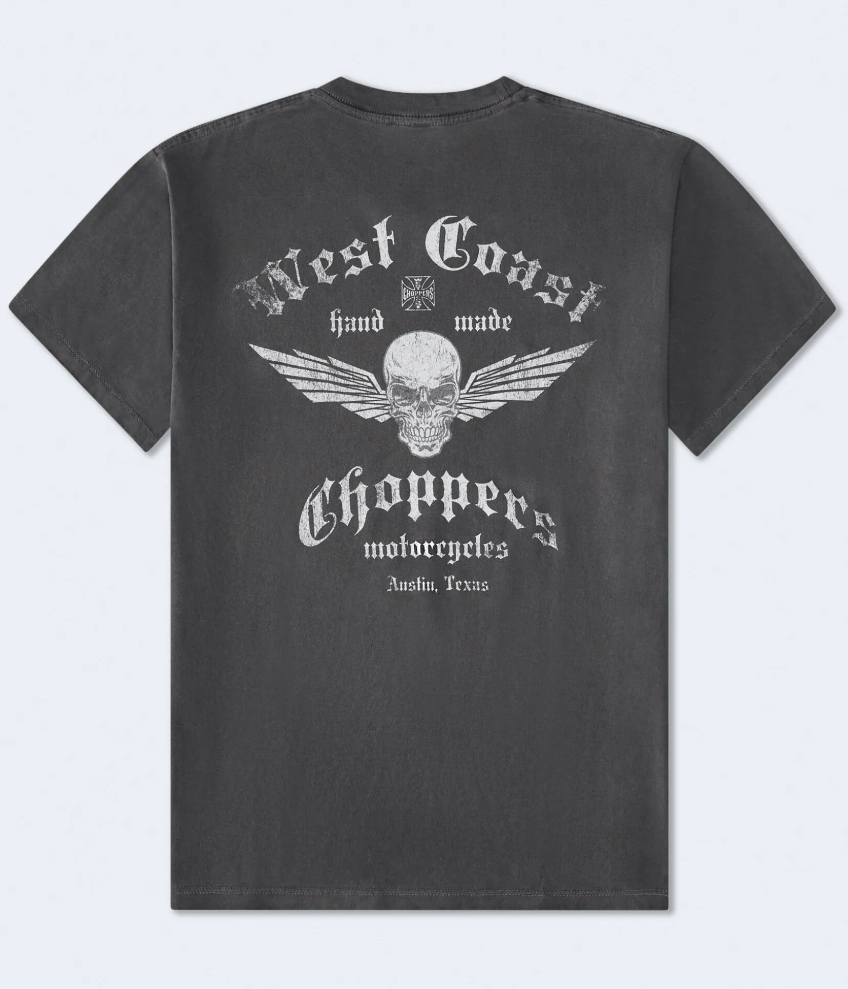 West Coast Choppers Skull Relaxed Graphic Tee