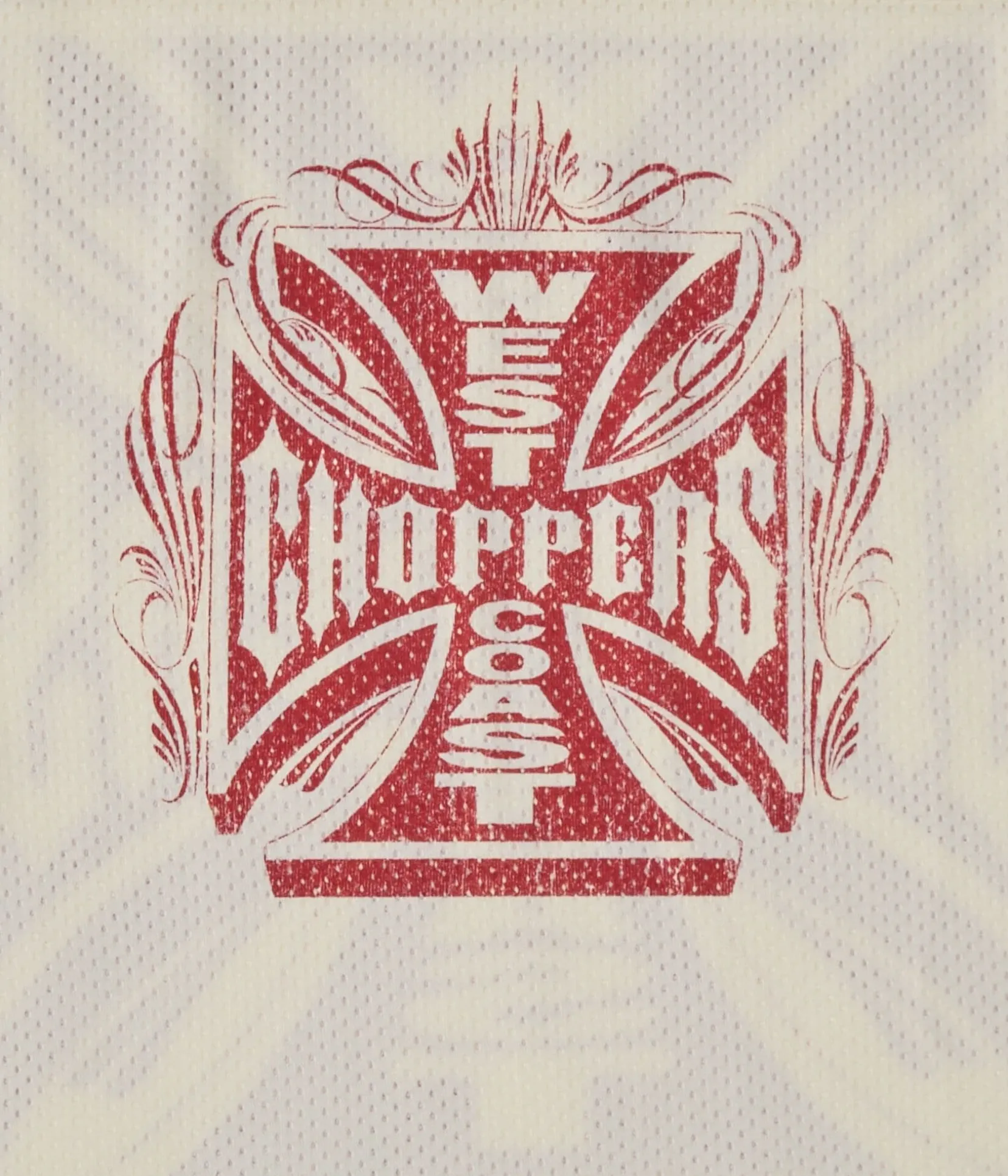 West Coast Choppers V-Neck Boxy Mesh Jersey