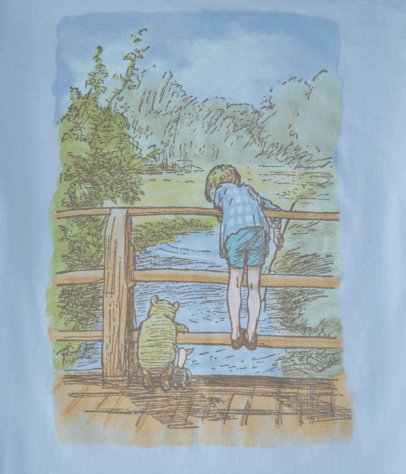 Winnie The Pooh And Friends Relaxed Graphic Tee