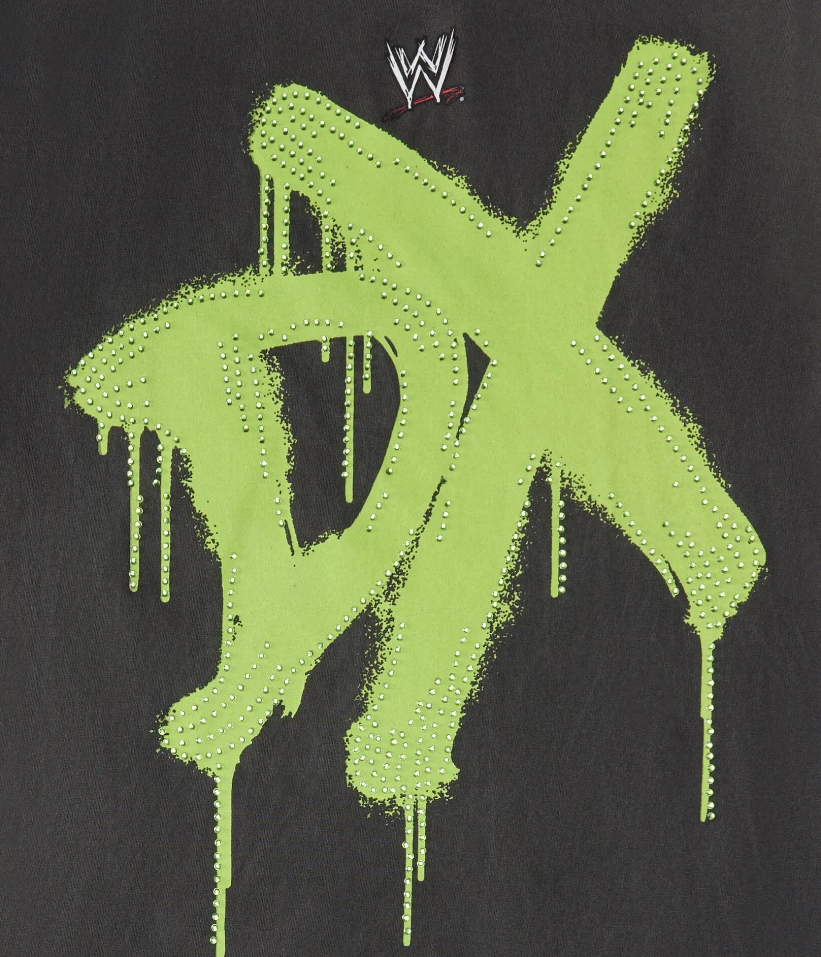 WWE D-Generation X Rhinestone Relaxed Graphic Tee